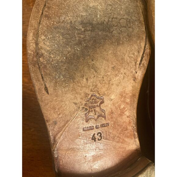 J&W Dawson 1951 Leather Brogues Oxfords Brown Handmade Sz 43 True Craftsmanship main image 9